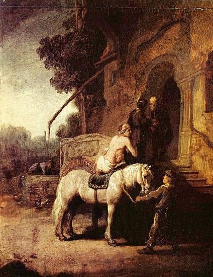 Rembrandt van rijn The Good Samaritan